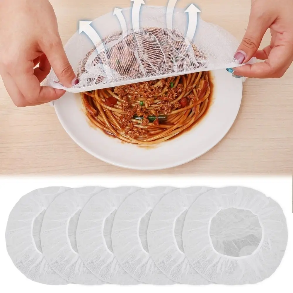 Portable Breathable Food Cover Anti-fly Insect Foldable Vegetable Fruit Dust Cover Fan Cover for Food Barrels Sauce Jars