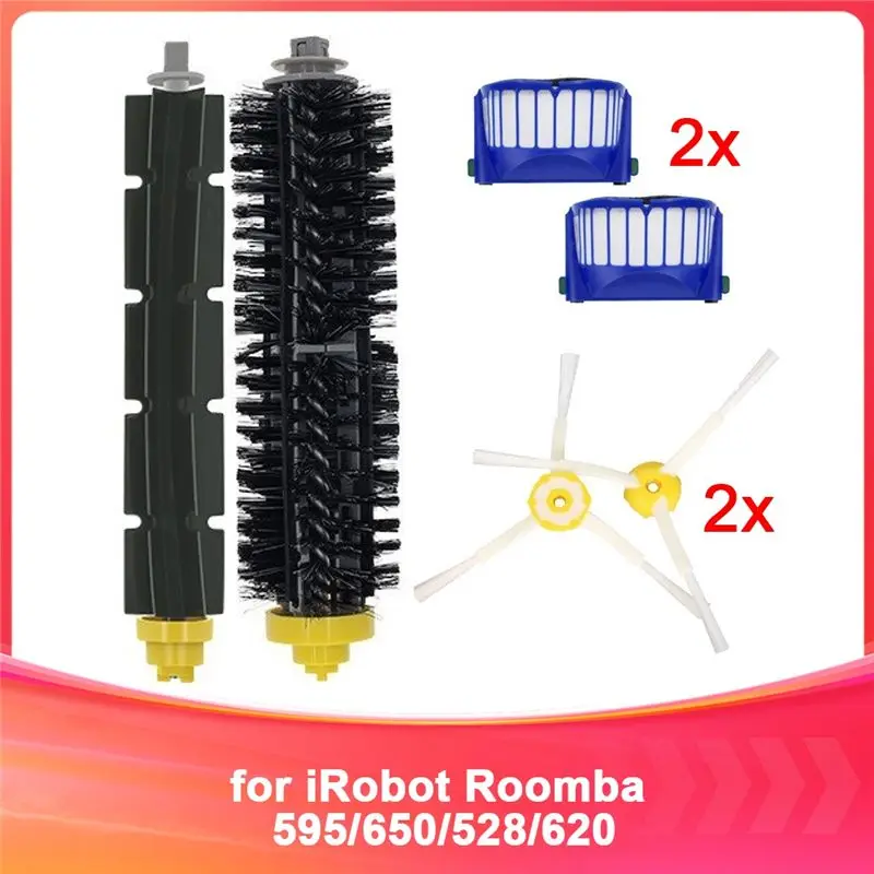 ABHU For Irobot Roomba 600 Series Vacuum Cleaner Accessories 595/650/528/620 Replacement Kit Vacuum Cleaner Accessories.