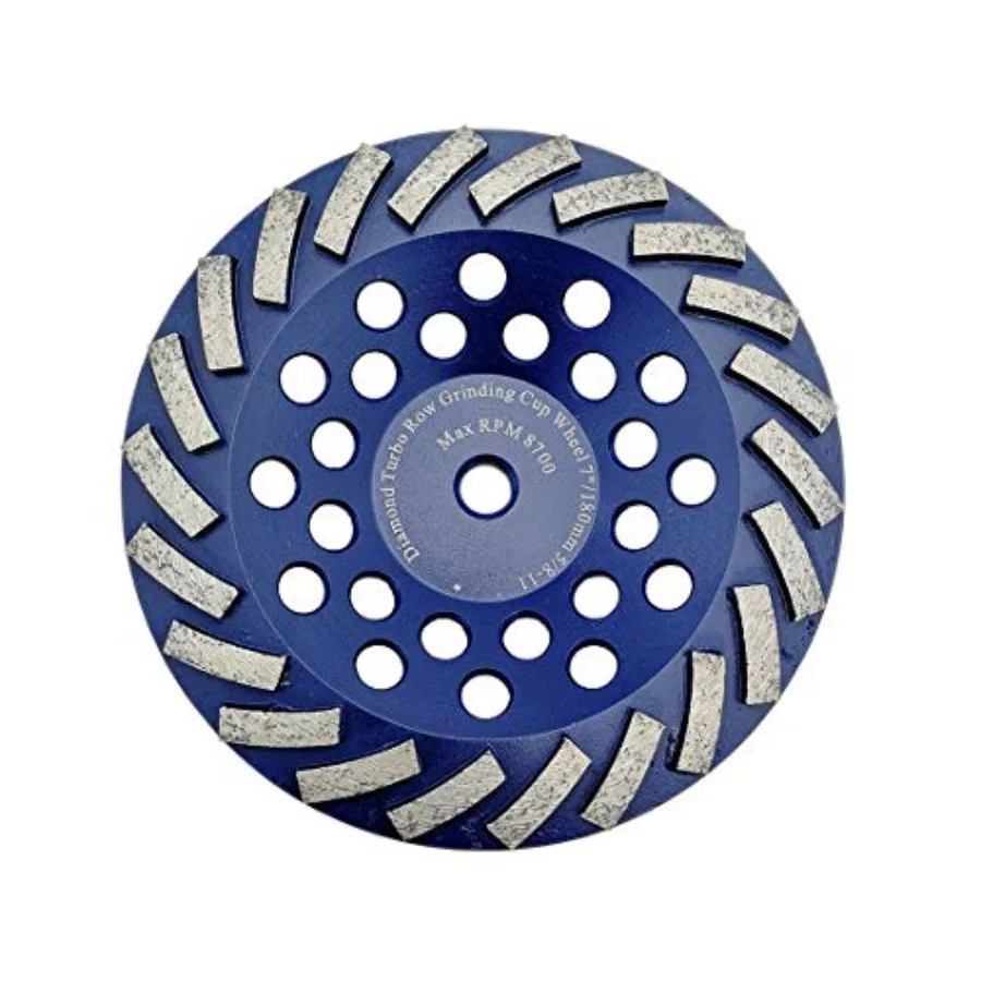 

7 Inch Concrete Grinding Wheel Granite Marble with Turbo Row Diamond Segment