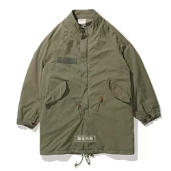 VISVIM 18SS SIX-FIVEFISHTAILPARKA m51 long windbreaker first generation mud dyeing