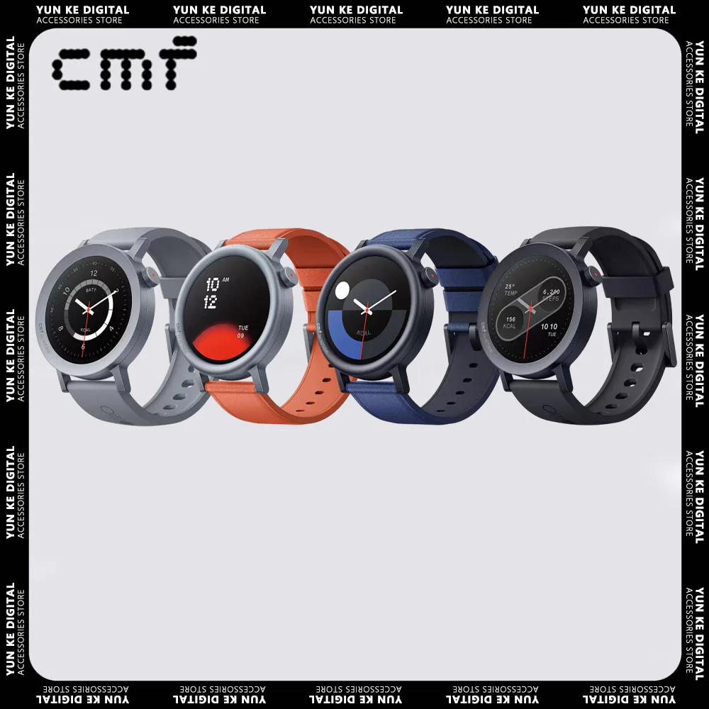 

CMF By Nothing Watch Pro 2 Bluetooth Smart Watch AMOLED Screen Noise Reduction Call Sports Waterproof Watch Customized