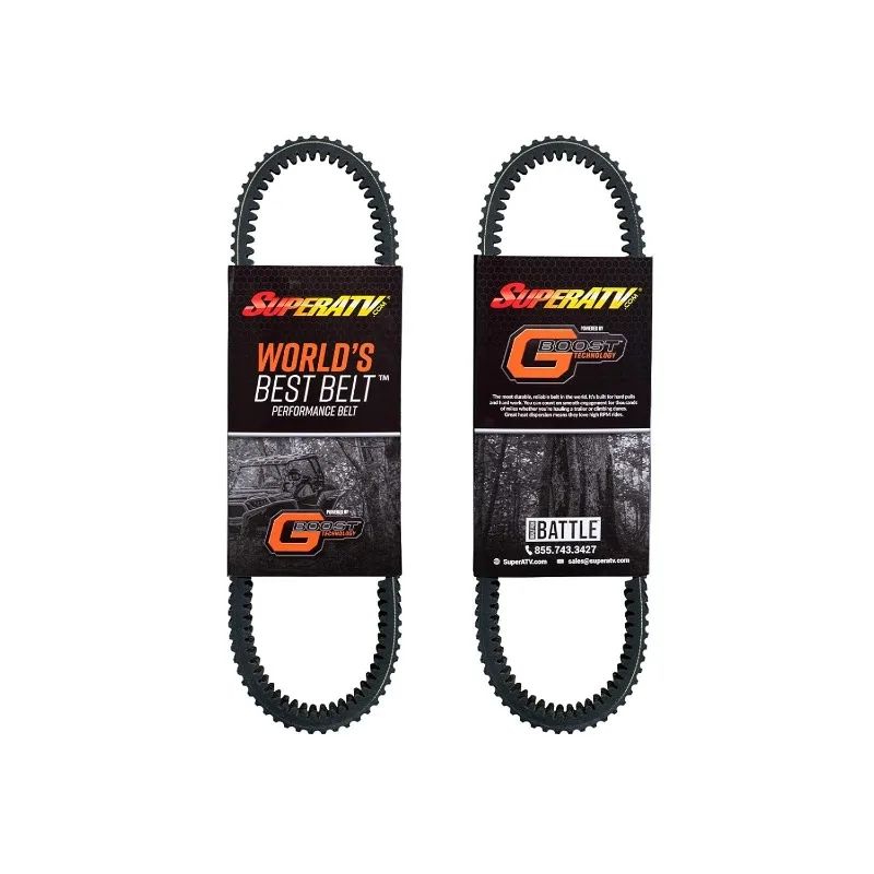

SuperATV CFMOTO ZForce Heavy-Duty CVT World's Best Drive Belt | OE Replacement #0800-055000-0001