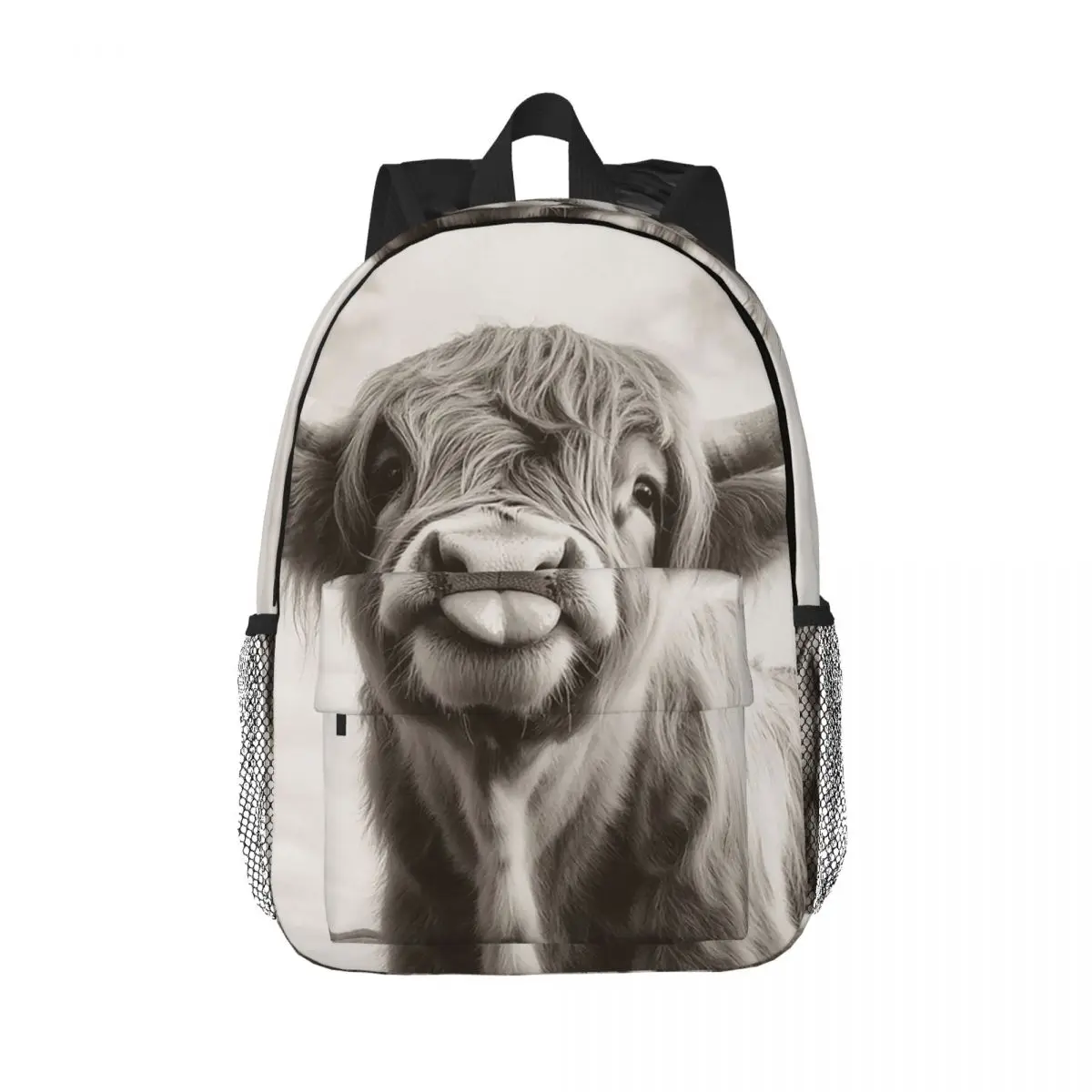 

Рюкзак Cheeky Highland Cow, Лидер продаж, рюкзак большой емкости для мальчиков и девочек, сумки на плечо для мужчин, женщин, детей, школьная сумка