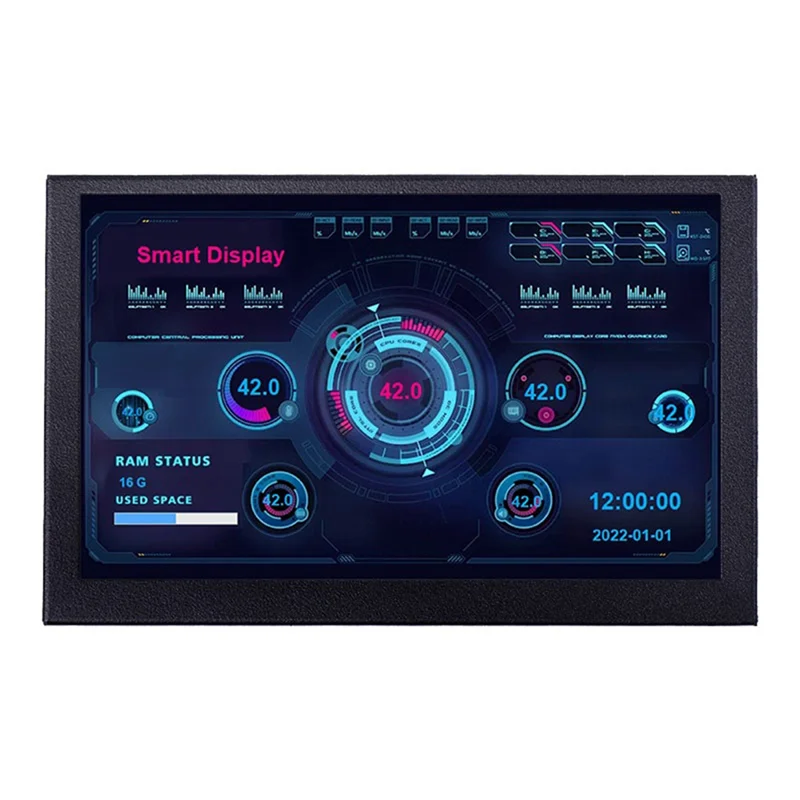 

Well Made-5Inch Screen LCD Monitor Driver Control Board AIDA64 Screen Auxiliary IPS For Computer ITX PC Case A Durable