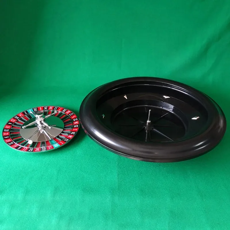 Hot sell 18 inch diameter roulette wheel  abs roulette for home style table game