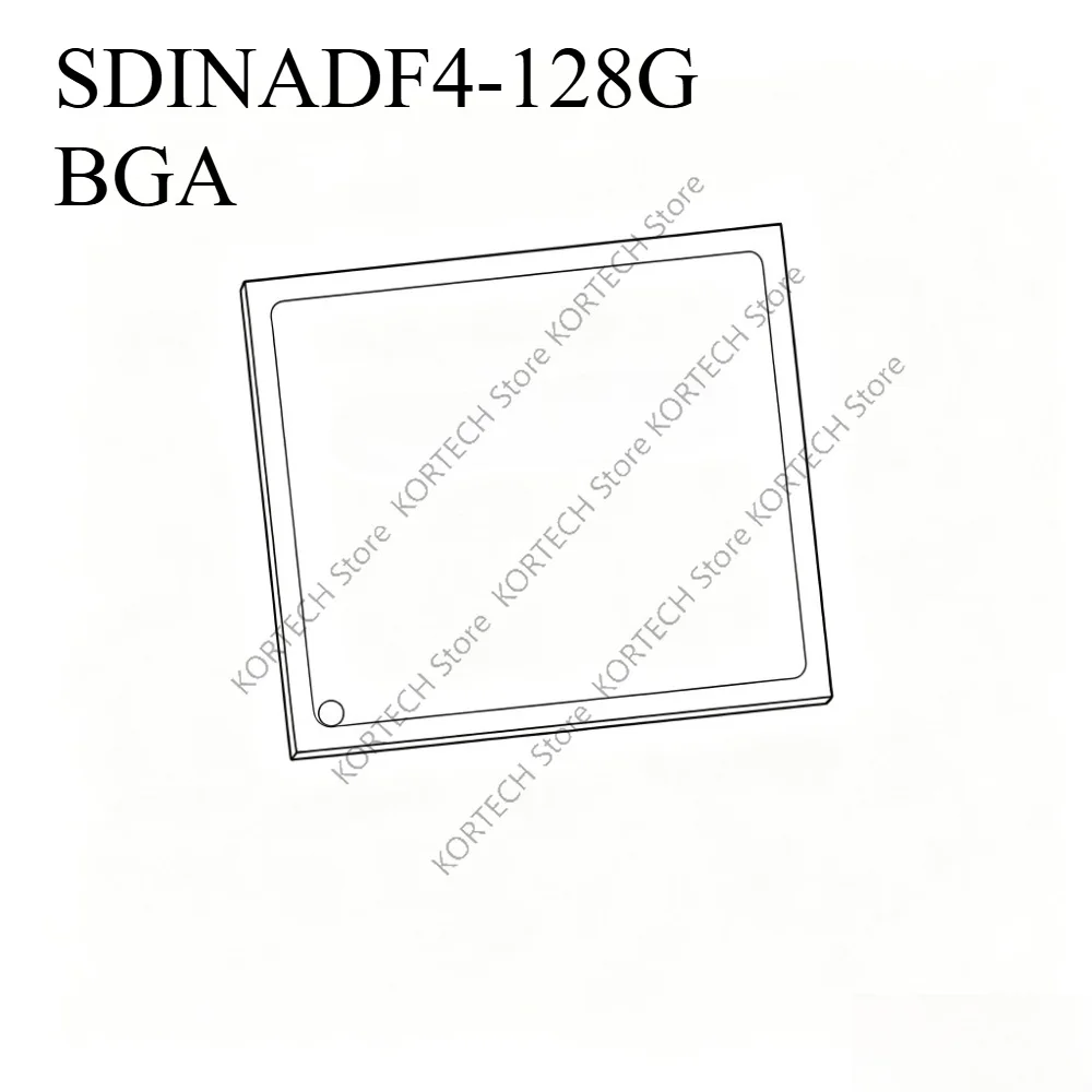 1PCS/Lot  Original SDINADF4-128G BGA memory storage chip