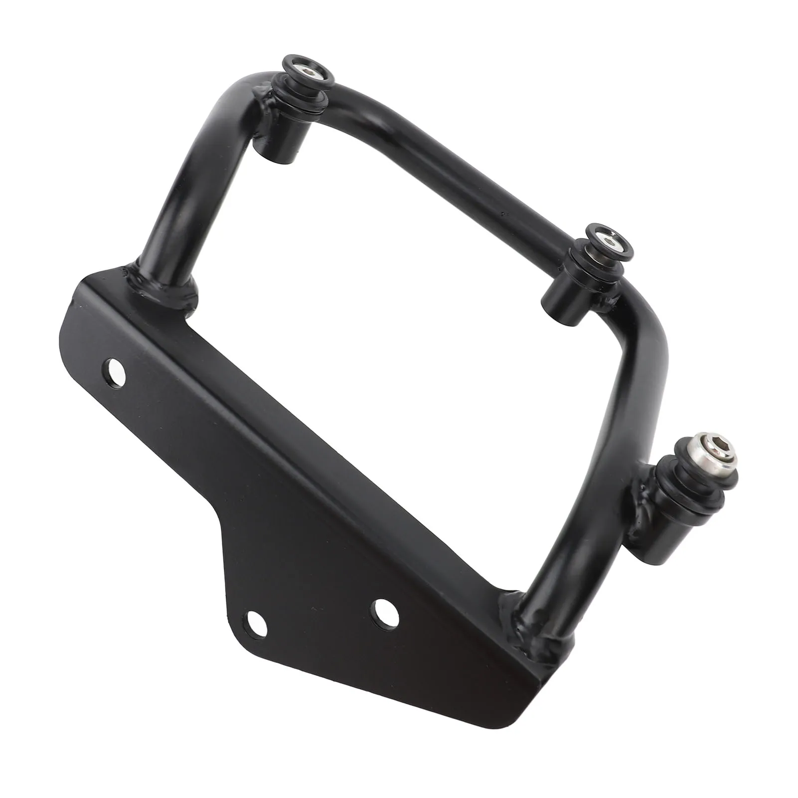 Motorcycle Saddlebag Support Rack 16mm Welded Iron Left or Right Side Bag Mounts Bracket for XSR 900 2022‑2023
