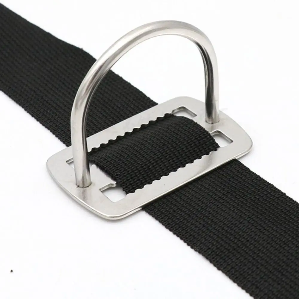 

Фиксатор Стопор D-кольцо Грузовой пояс для фридайвинга D-кольцо Весовой пояс Keeper Ремень для дайвинга D-кольцо Фиксатор ремней