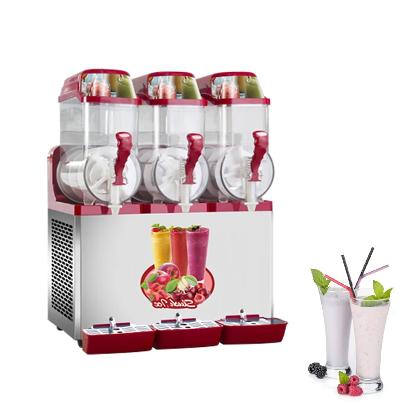 

Commercial Snow Melting Machine Electric Slush Machine Cold Drink Maker Automatic Smoothies Granita Machine