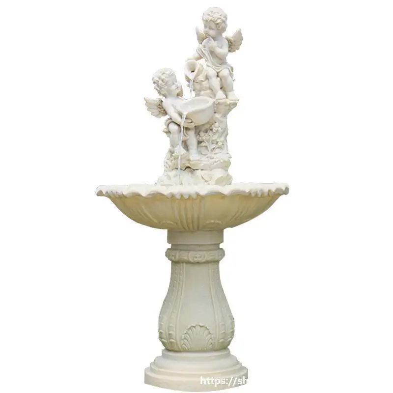 Large European-style running water fountain living room sculpture outdoor rockery fish pond courtyard water feature garden decor