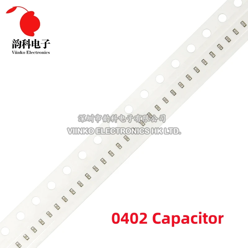 100pcs 0402 SMD Chip Capacitor cerâmico multicamadas 0,5pF - 10uF 10pF 47pF 100pF 470pF 1nF 10nF 15nF 100nF 0,1uF 1uF 2,2uF 4,7uF