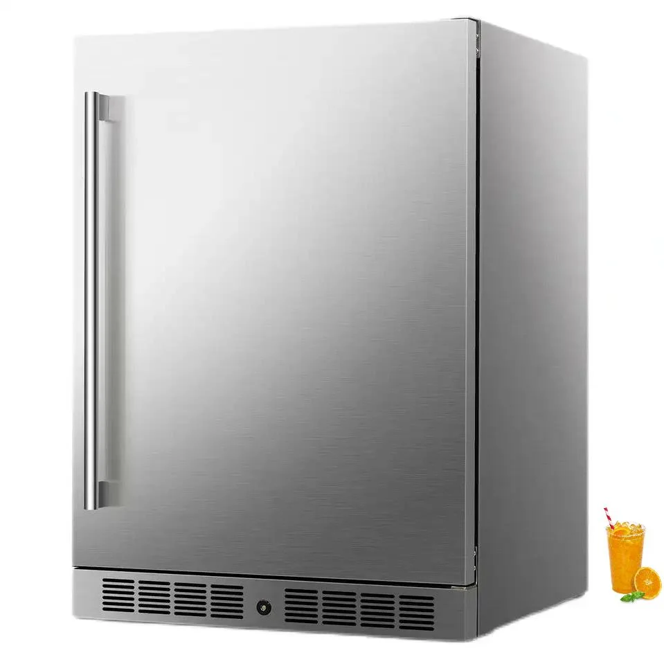 Low Noise Freezer  Energy Saving  Fan Cooling Weather Resistant Outdoor bar Freezer NE-355B-P