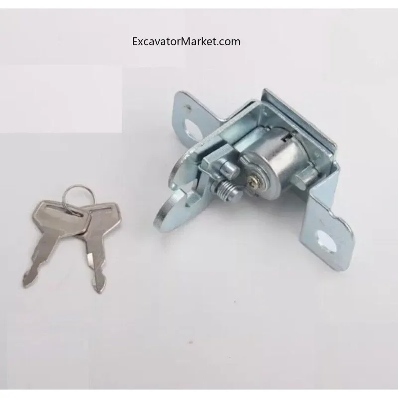 For Excavator Hood Rear Cover Lock 1PC Kubota 155/163 Kobelco SK60C/55