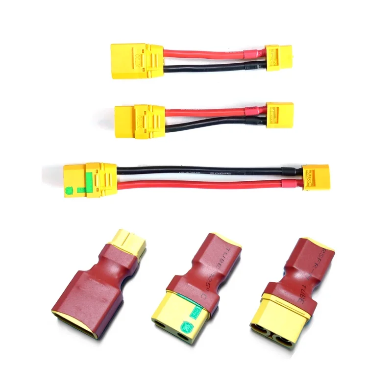 XT90 Male to XT60 Female Llithium Battery Balanced Charging Extension Cable Model Airplane XT90 to XT60 Battery Conversion Line