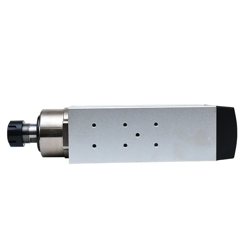 Air cooled spindle with ER25 3.5kw 380V 300hz 7.5A 18000rpm square Spindle motor for woodworking engraving machine