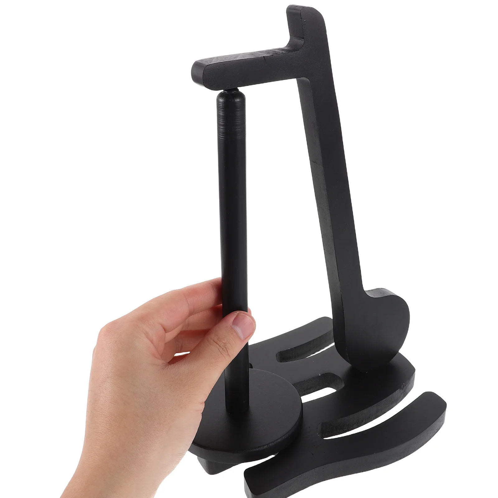 

Spool Magnetic Yarn Yarn Support Rack Holder Black Thread Rack Pendulum Wood Crocheting Knitting Storage Stand