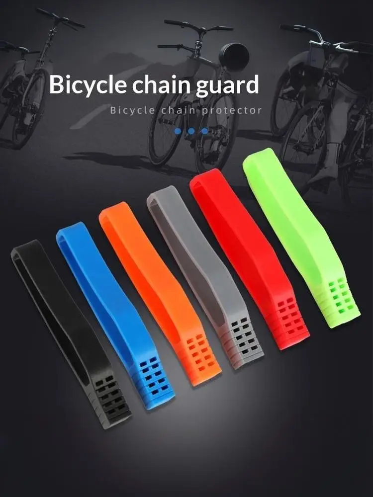 AliExpress NONE Bicycle Chain Guard Cover Mountain Bike Road Bike Chain Protective Cover Anti-scratch Anti-collision Bicycle Accessories【SMQ】