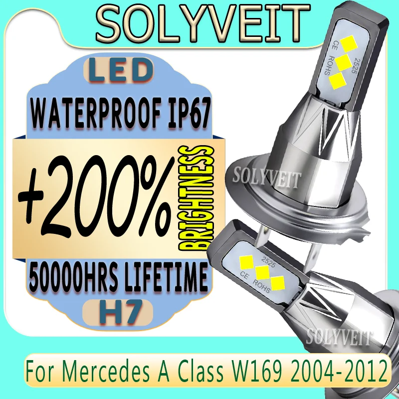 

Enhanced Illumination Simple Installation LED Headlight For Mercedes A Class W169 2004 2005 2006 2007 2008 2009 2010 2011 2012