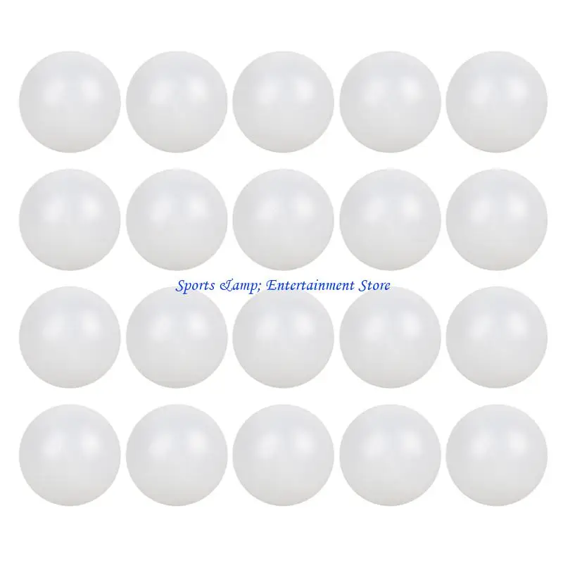 

G7NF 20 Pack Table Tennis 40mm Glow Dark Pingpong for Party Family School Outdoor Game Beginner Adult and Athletes