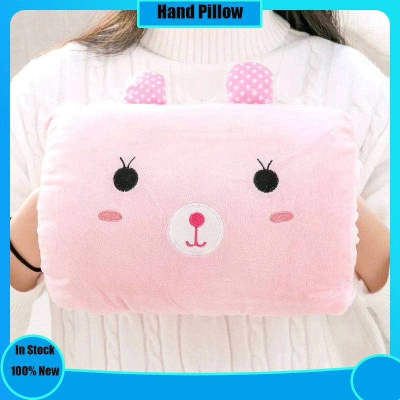 

In Stock Suho Hand Pillow Weak Hero Class Usb Waterless Electric Heat Removable Electric Warmer Stuffed Plush Toy