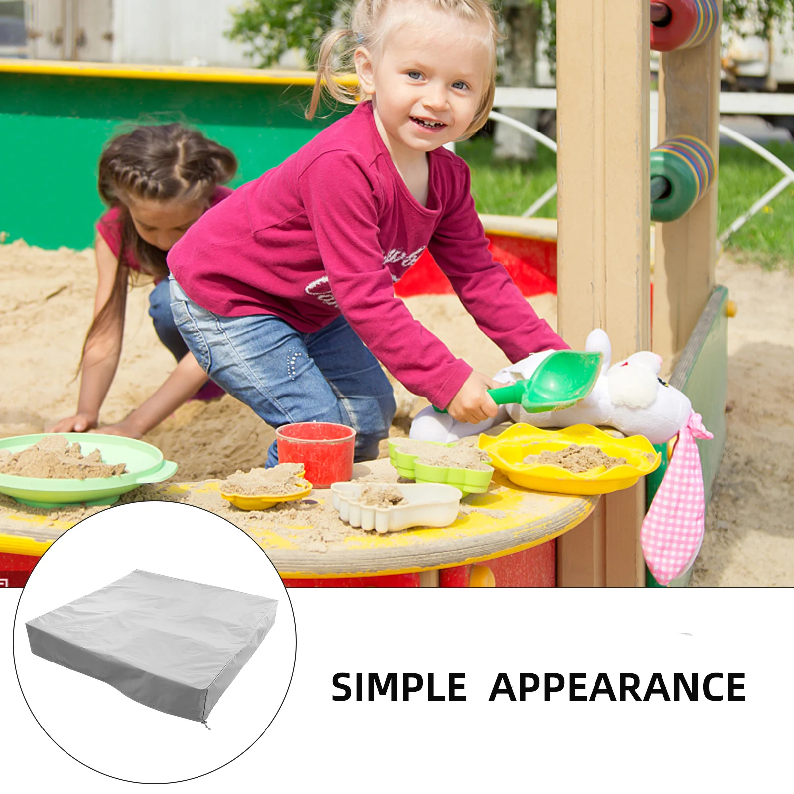 

Waterproof Pool Cover with Drawstring Premium Quality Canopy for Outdoor Garden Playground Protection from Rain