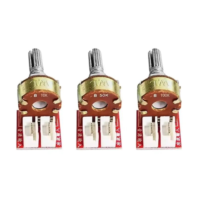 Y1UB Twin Channel Sound Regulator Module With B10K B50K B100K Resistance Optional