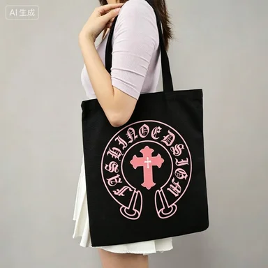 

2026 Y2K Trend Canvas Dumpling Bag Casual Crossbody Shoulder Bag Lightweight Portable Ladies Daily Shopping Travel Bag