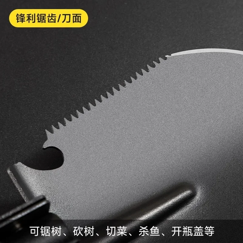 Multifunctional Outdoor Military Manganese Steel Shovel Car Folding Portable Shovel Gardening Hand Tool Shovel