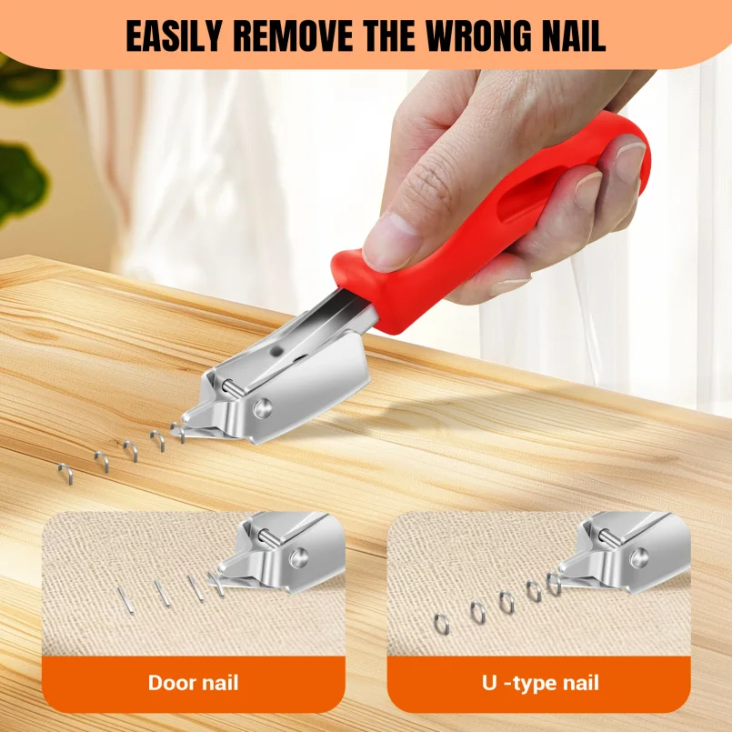 3 in 1 Nail Stapler Gun With 3000 Staples & Staple Remover Tool Kit Stapler for Wood Fabric Stapler Home Repair DIY Tool Kit view 4