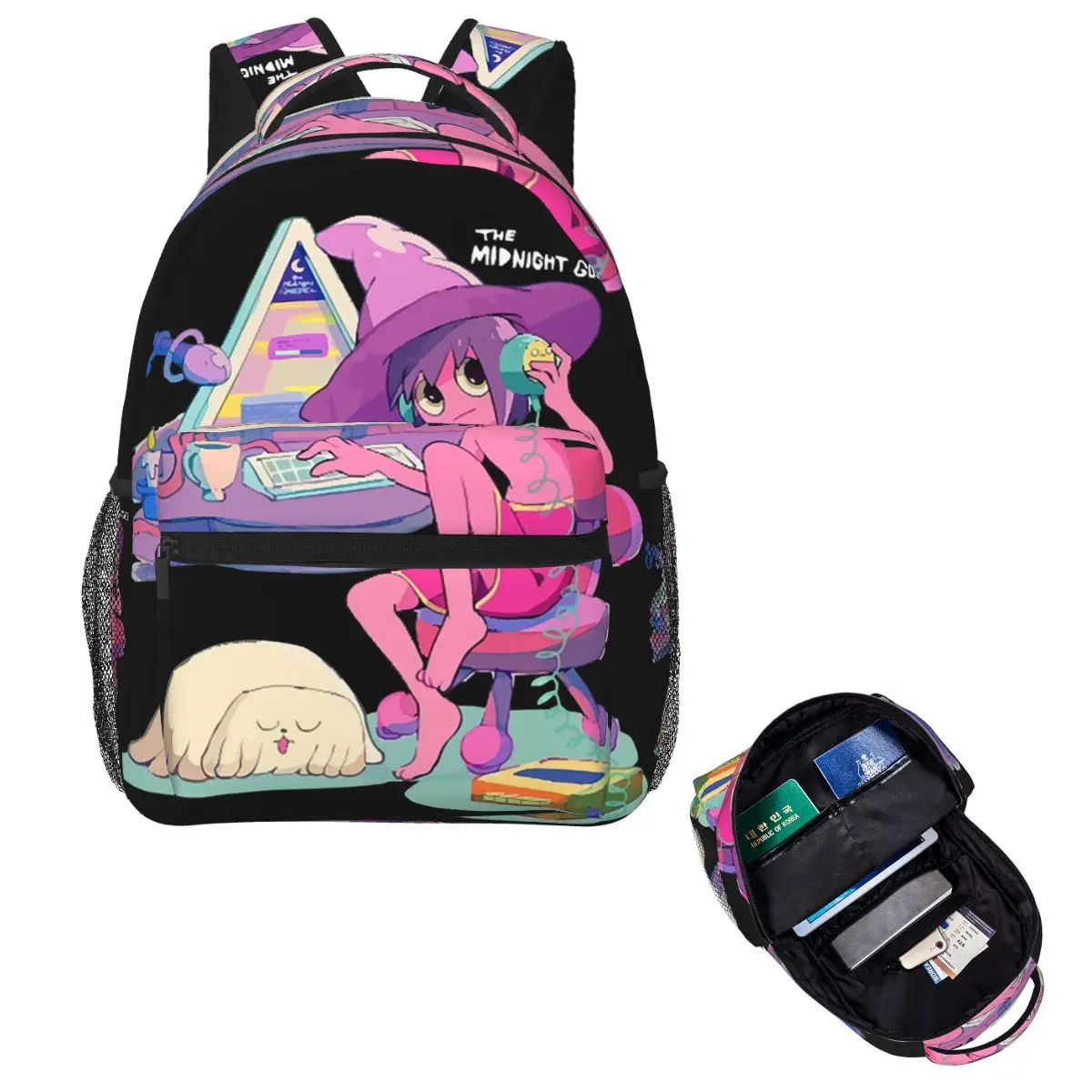 

The Midnight Gospel Backpack Hot Sale Daypack Large Capacity Kids BookBag School Bag Shoulder Bags for Men Women