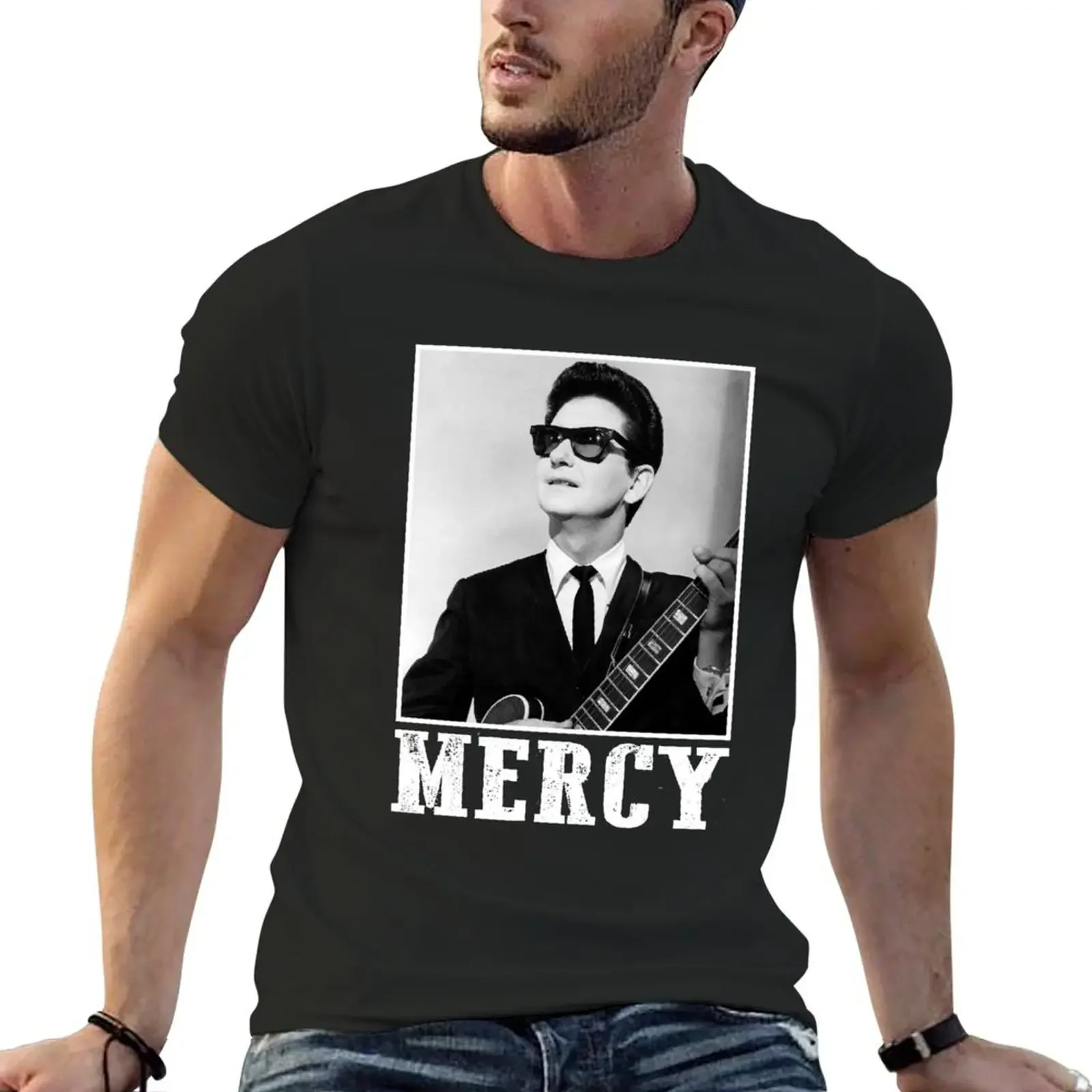 Classic Roy O Mercy T-Shirt anime figures new edition mens vintage t shirts