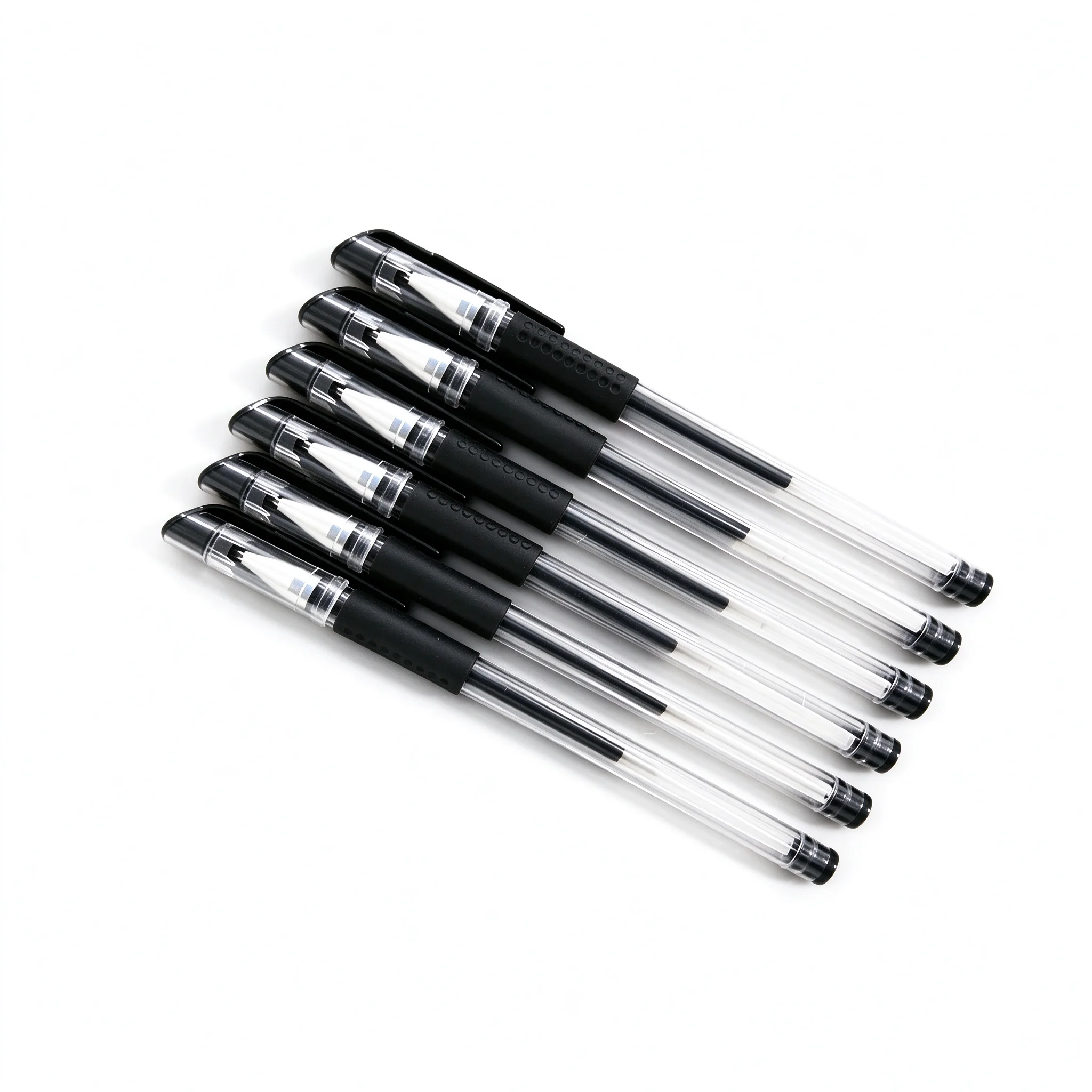 10 Pcs 0.5mm Gel Pens, Red Blue Black Ink Pens, Student Exam Office Writing Signature Pens, Water-Based Smooth Pen Set
