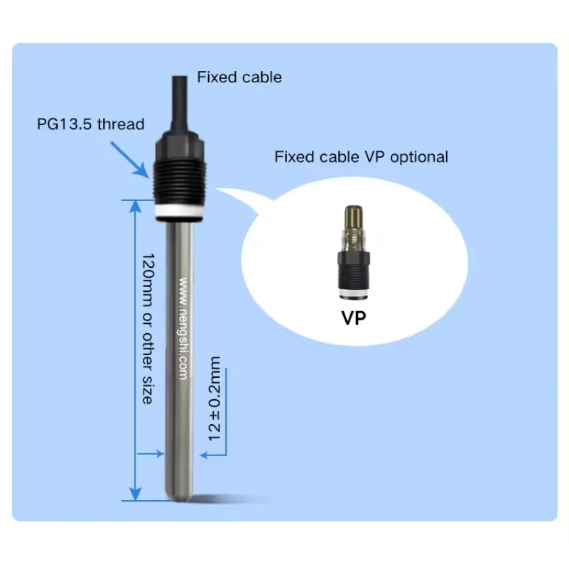 

High Quality Aquarium Dissolved Oxygen Sensor With Good Price DO Electrode Probe Water DO Sensor