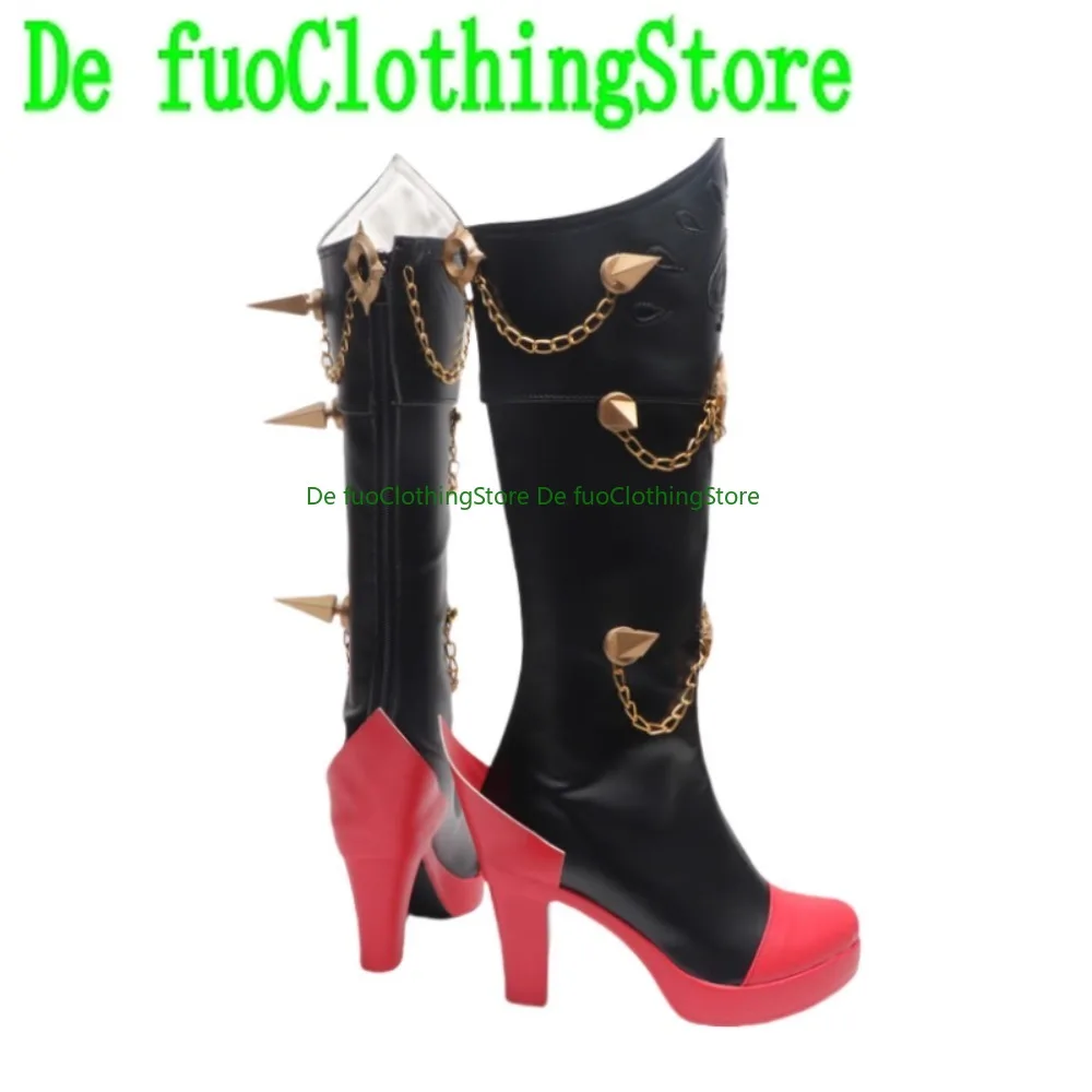 

Clothing Store Absolute Area Zero Lucy Cosplay Shoes Have Sth Made To High Heeled Anime Shoes Boots ExhibitionDefuo