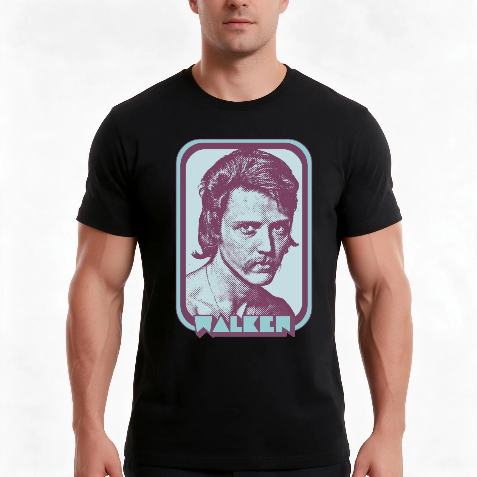 Retro Vintage Christopher Walken Awesome For Music Fan T-Shirt Summer Casual Cotton Tee Oversized Streetwear Tops 100% Cotton