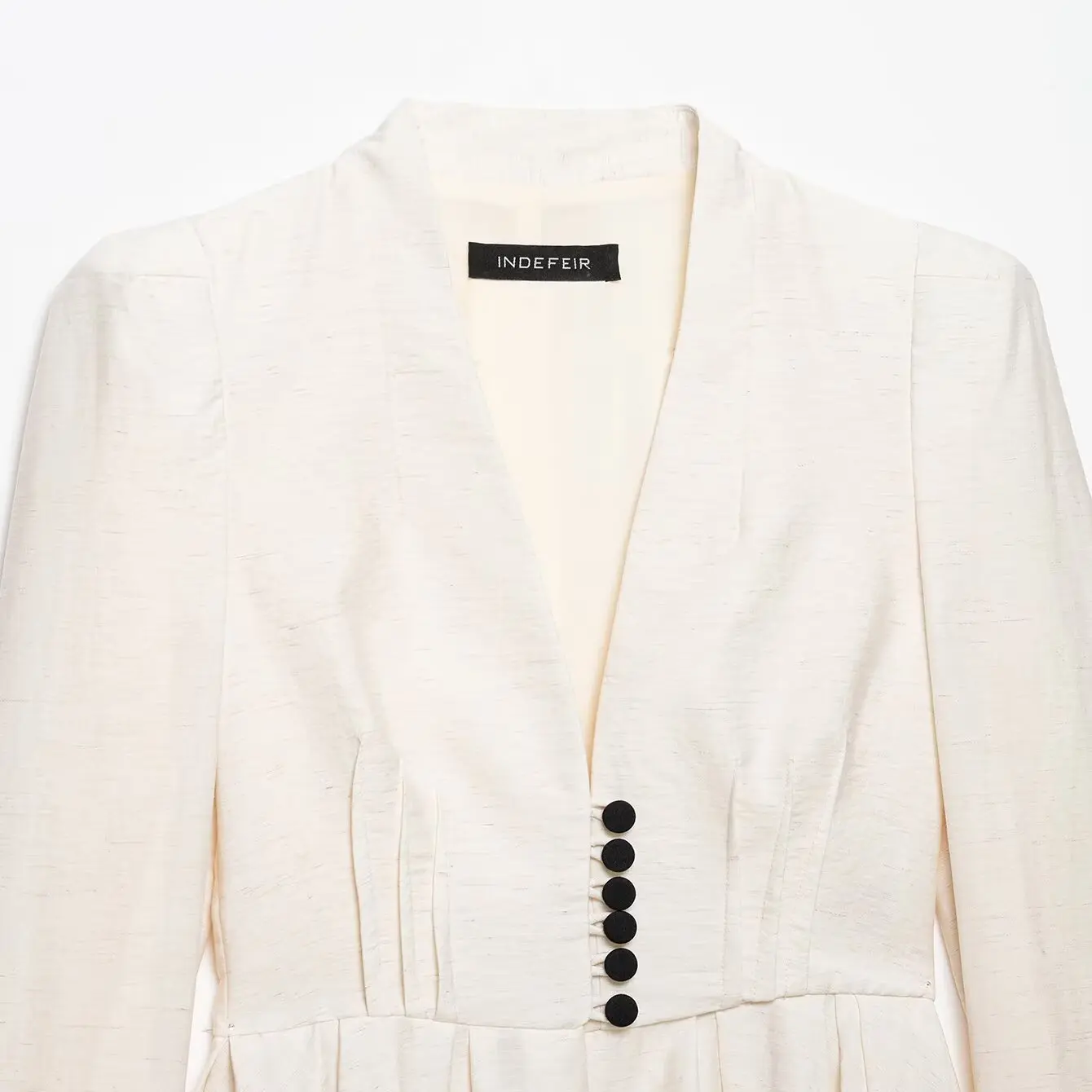 JNLEAOG Summer New Fashion Women's Slim Fit Suit Jacket with Shoulder Pads Long Sleeve Polyester Single Button Closure