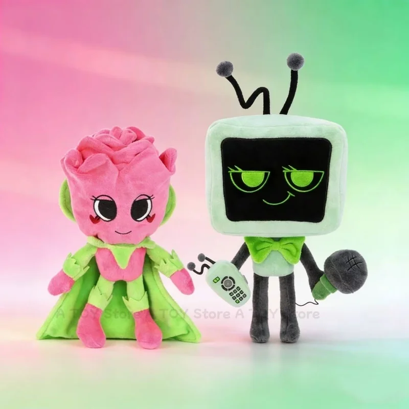 

Плюшевая игрушка-роза по мотивам хоррор-игр, популярная серия, мультяшные куклы, аниме-украшения для рабочего стола, милые украшения для дома, подарок для детей