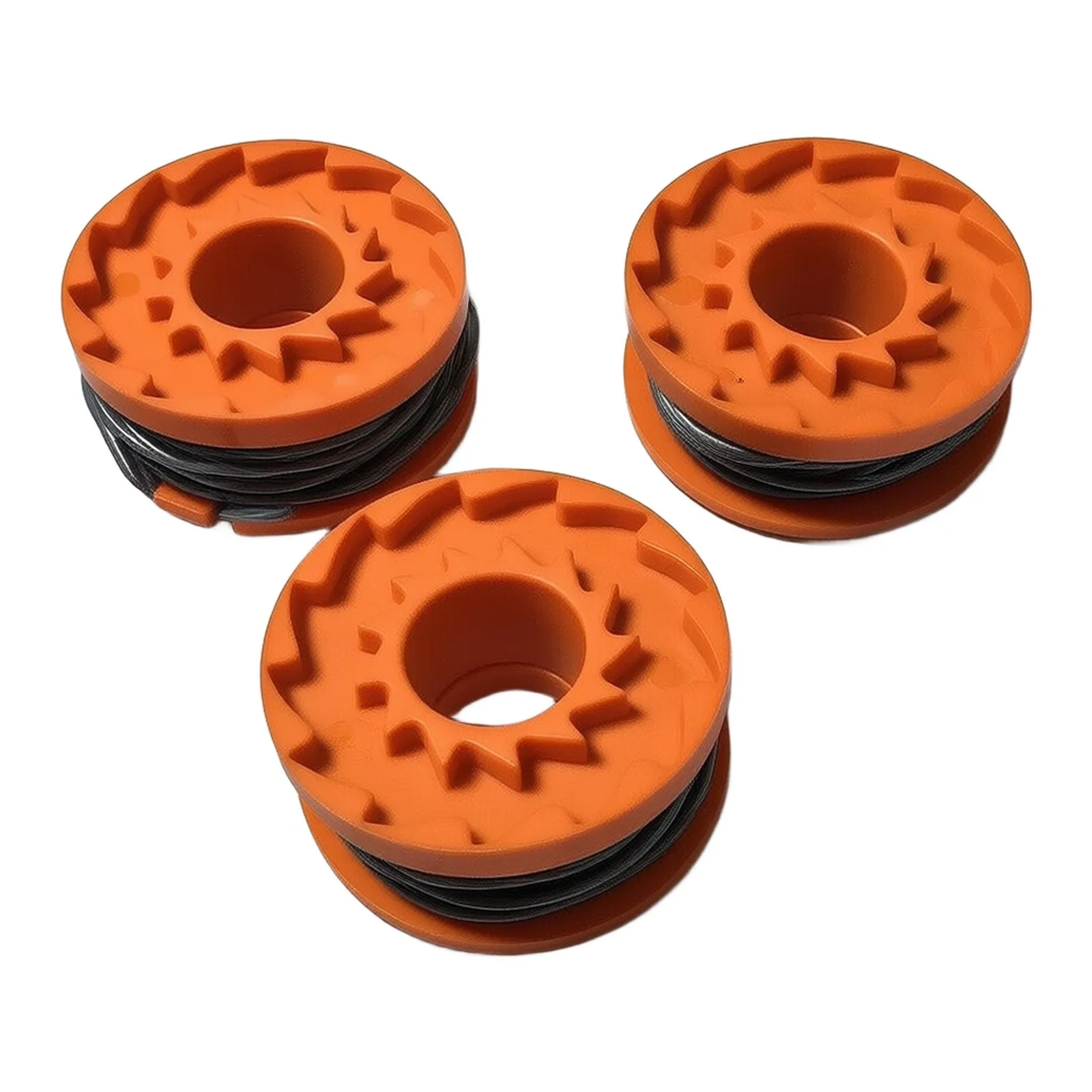 3 Pack Replacement Trimmer Spool with 1.65mm Line for Mac For Allister MGTP18Li 3.05 Meters per Spool for Yard Work