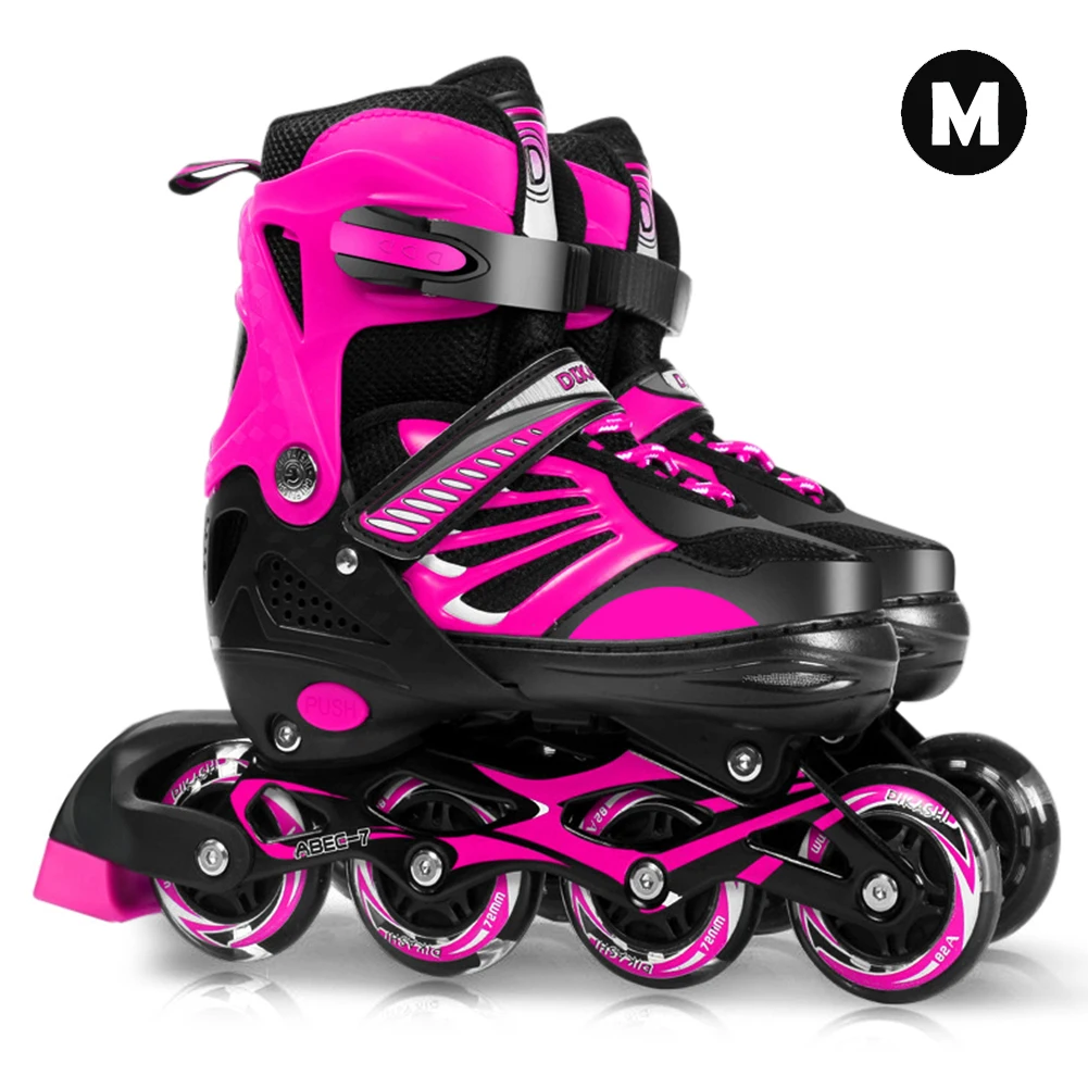 Outdoor Sport Skates Roller Inline Verstelbare Kinderen Tracer Voor Kinderen Jongens Meisjes Blade Verlichtende Wielen Rolschaatsen Schoenen