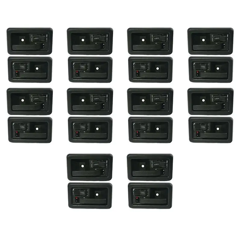 

Prominent 20X Inside Door Handles Interior Pair Left & Right 55176477AB 55176476AB For 1987-2004 Jeep Wrangler YJ TJ