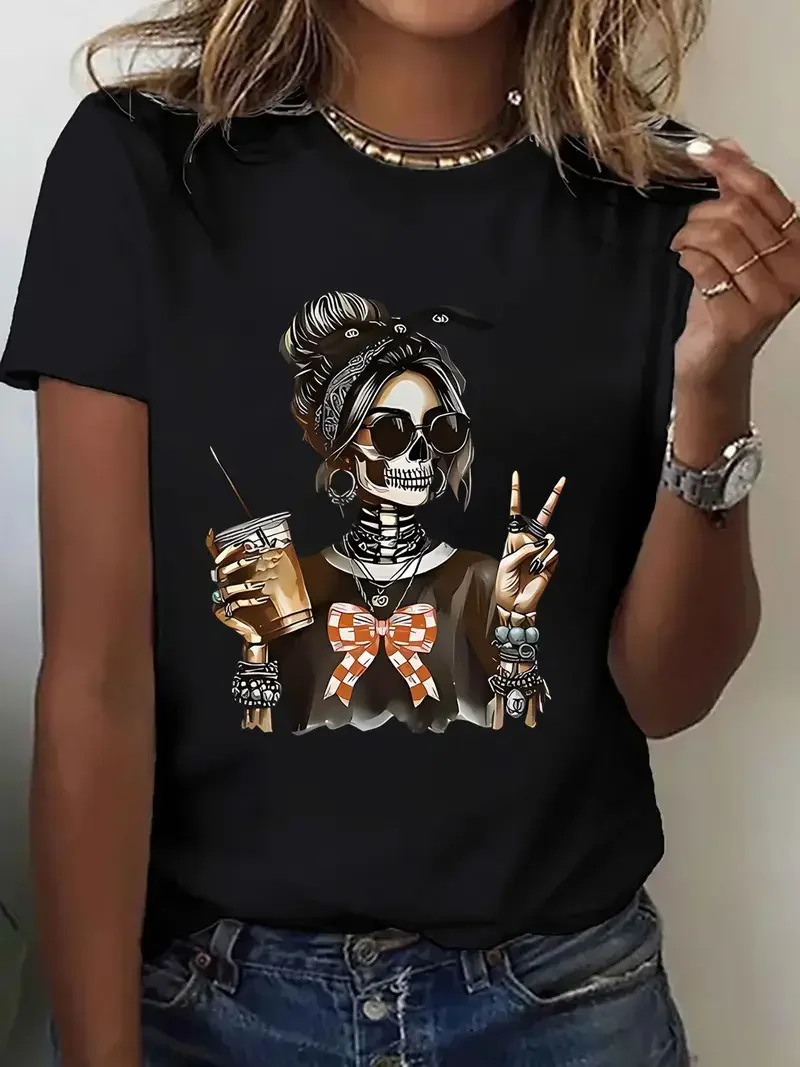 #15 Trending Womens Graphic Print Tees Right Now