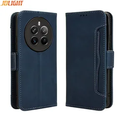Wallet Cases For OPPO Realme 12 Pro / 12 Pro Plus / 12 Plus / 12 12X 5G Case Magnetic Closure Book Flip Cover Leather Card Holde