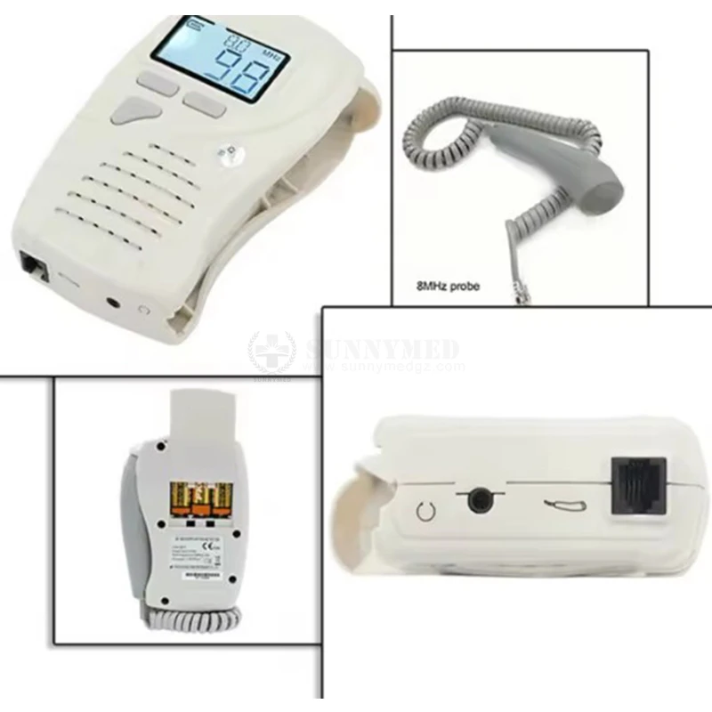 8mhz Probe Vascular Portable FHR Flow Meter Vascular SY-C3801