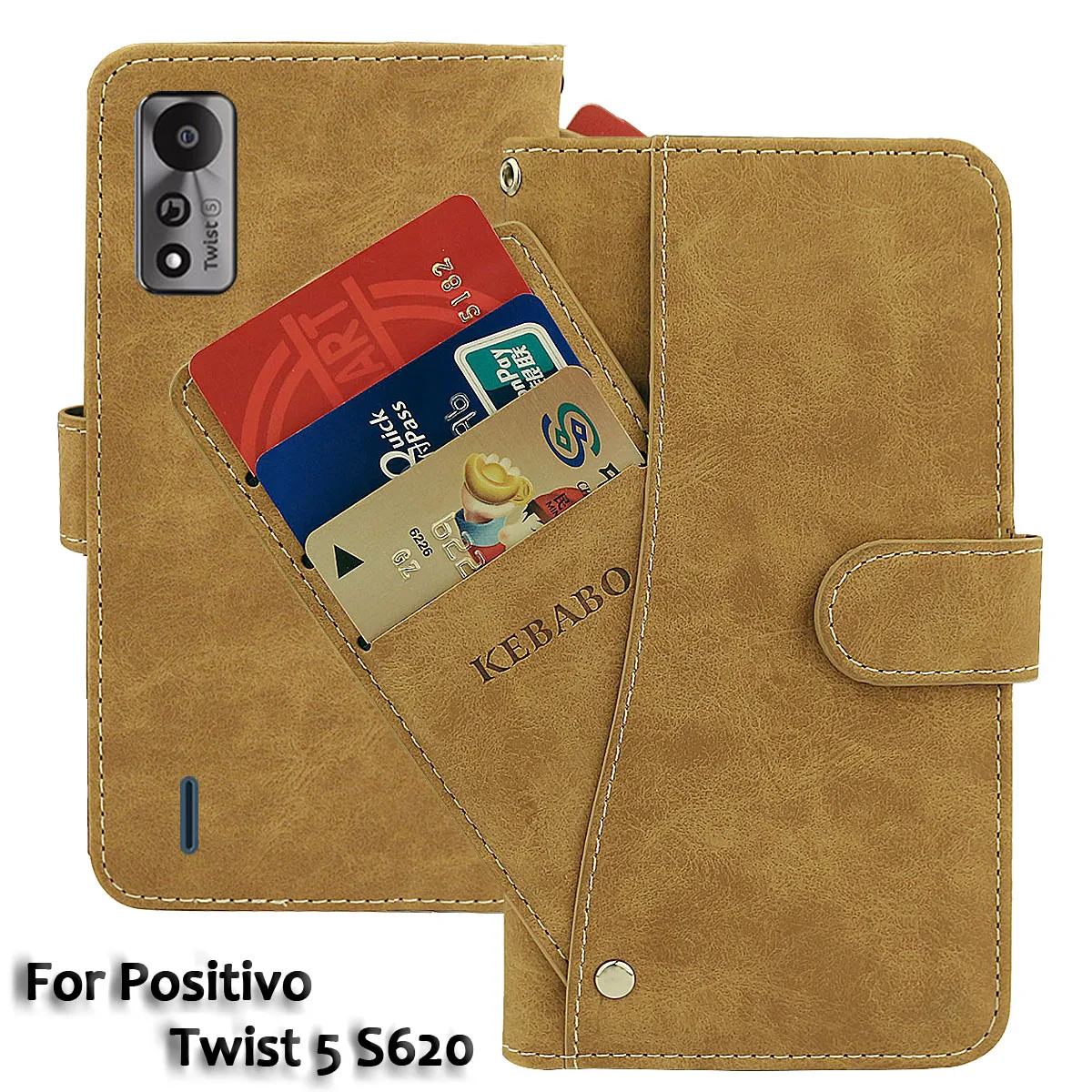 Carteira de couro Positivo Twist 2 3 4 5 Mini S431 S532 S533 S512 S620 S509 S509N S514 Q20 Pro 4G Fit Case Capa de telefone Bolsas
