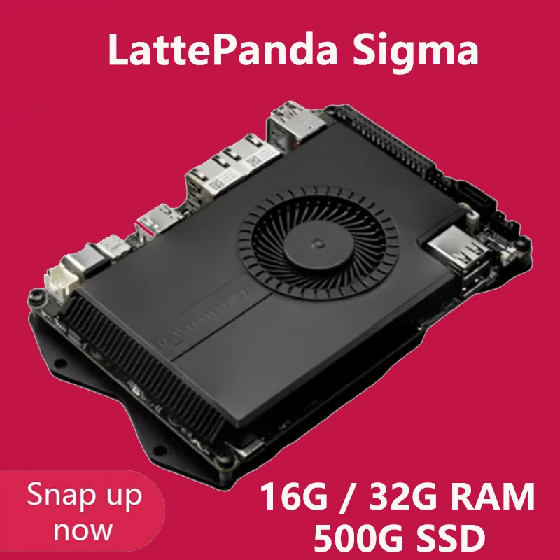 LattePanda Sigma-el pequeño servidor de placa única Hackable x86 Windows/Linux