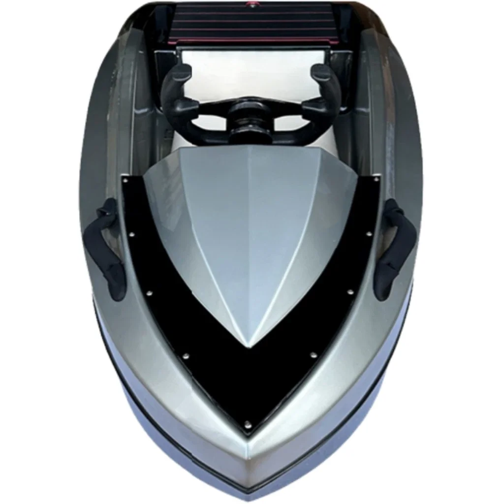 Small Emergency Rescue Fiberglass Electric Kart Boat with 72V Battery for Ocean Water Sports & Jet Ski Recreation