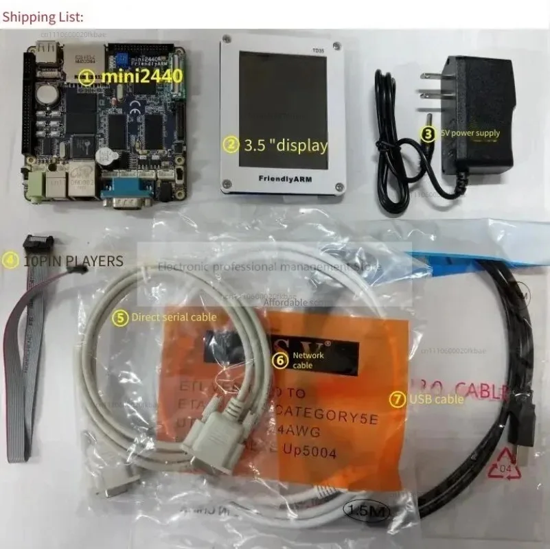 Mini2440 Development Board A-M9 S3C2440 Embedded Li0ux Learning Board [256m Flash Memory]