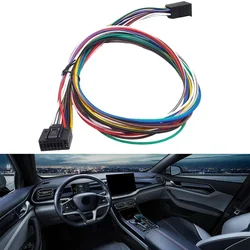 16 Pin Car Stereo Radio ISO Wire Harness Extension Adapter Cable Player 60cm Car Electronics Accessories