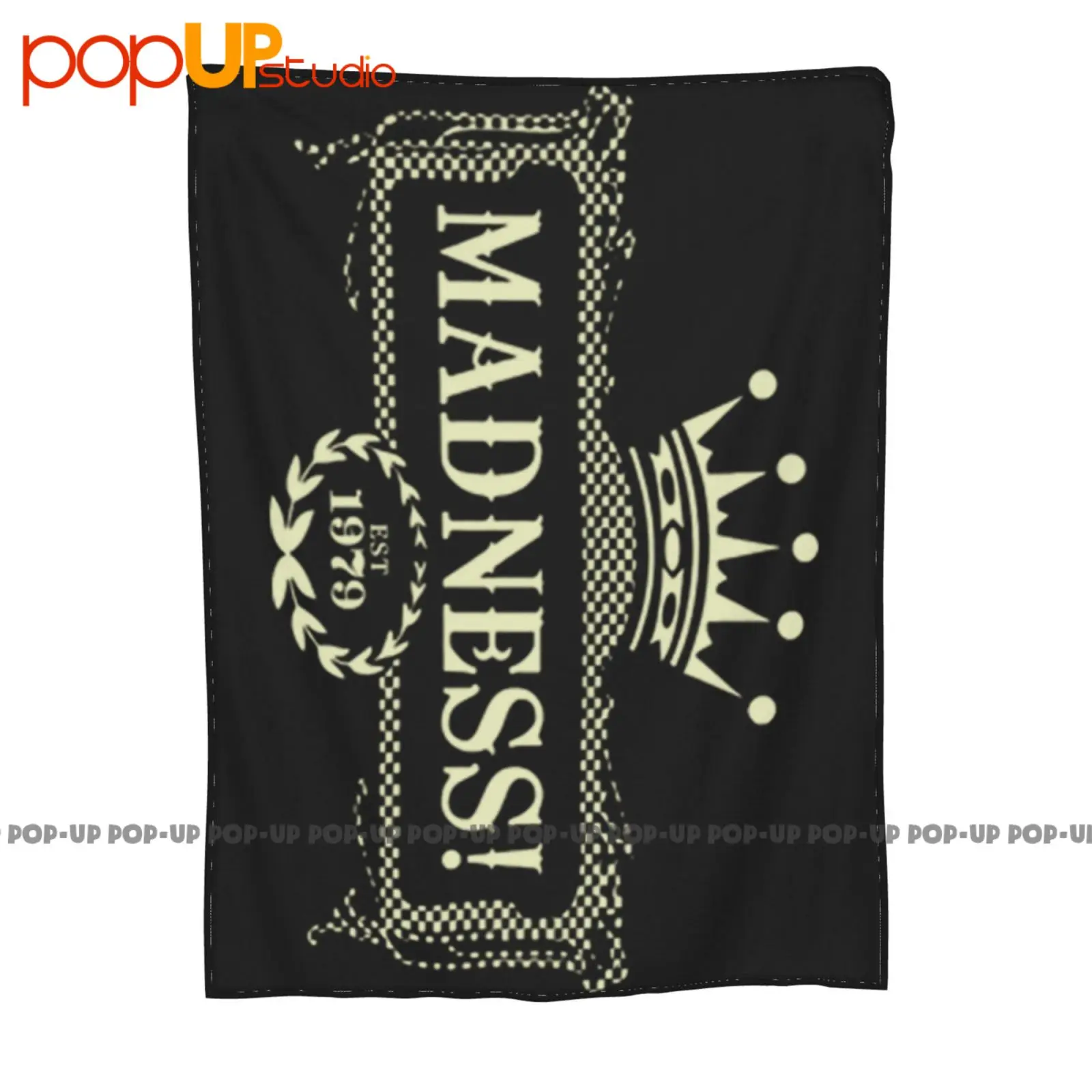 Madness Est 1979 Gold Foil Crown Logo Ultra-Soft Blanket Quilt Winter Sofa Cover Bed Covers