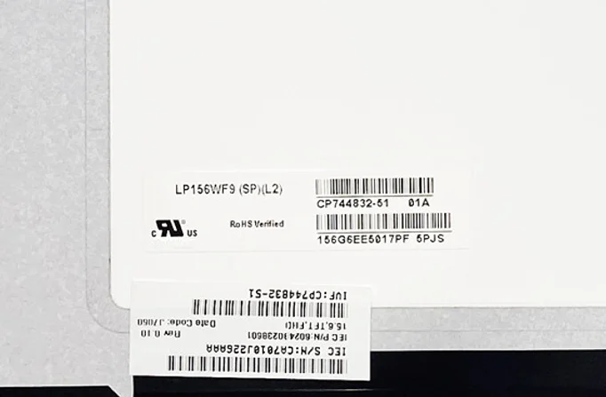 

LP156WF9-SPL2 fit LP156WF9-SPL5 LP156WF9-SPM3 15.6" Laptop LCD Screen EDP 30 Pins 1920*1080 IPS